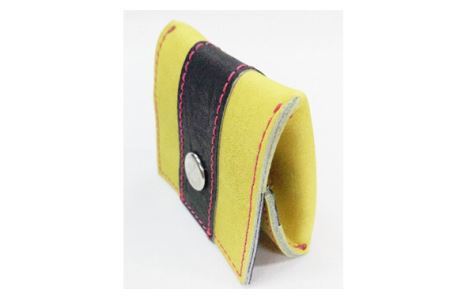 No.156 野球グローブの革製 手作り コインケースYBKP