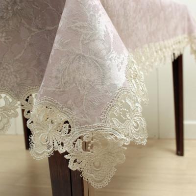 ふるさと納税 直方市 華やぐジャカード織アメジスト撥水加工テーブルクロス長方形130x170cm |  | 01