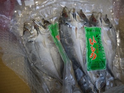 定置網のハマケン水産【あじのひらき6枚☆無添加】3枚入り×2袋