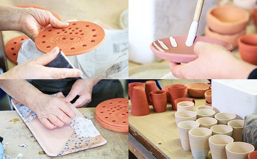 478.摩周ブルー 職人 手作り ビールカップ 2個 ペアセット 工芸品 民芸品 陶芸 川湯温泉 北海道 弟子屈町