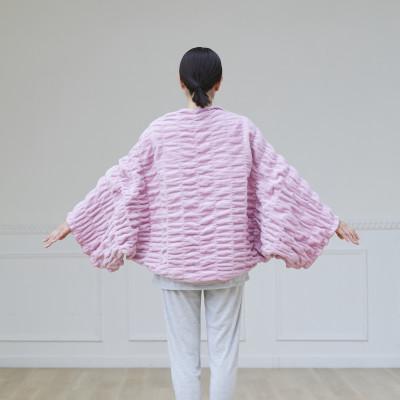 ふるさと納税 津山市 ふわふわレムケット肩掛け F ライトベージュ |  | 02