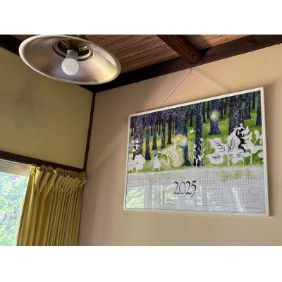 ふるさと納税 長和町 ちくちく鳥「2026年カレンダー」「長和町絵はがきセット」 |  | 01