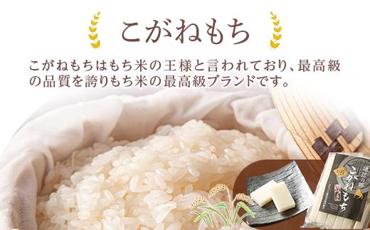 もちごめ最高峰使用☆杵つき新潟産こがね餅（570g×2袋）