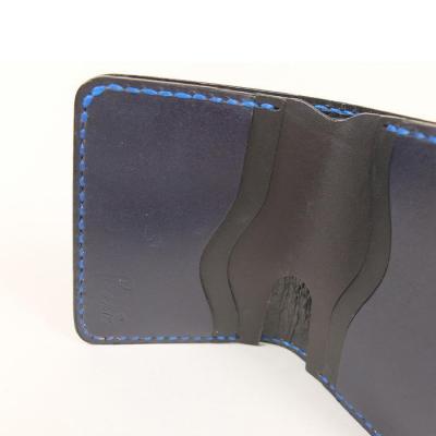 ふるさと納税 徳島市 阿波レザー　本藍染めミニ財布　MINI-1【CZ018】 |  | 03