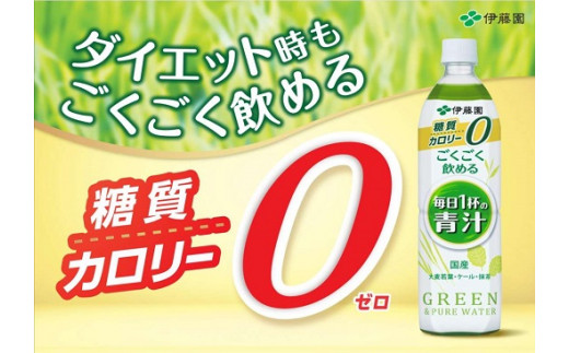 
22J1【定期便３か月コース】伊藤園　ごくごく飲める毎日1杯の青汁900g×12本（1箱）×3回
