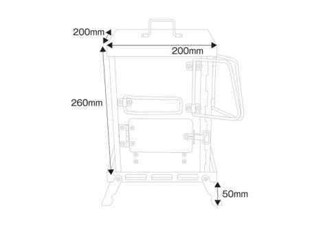 5WAYチャコールスターター| tent-Mark DESIGNS テンマクデザイン WILD-1 ワイルドワン 調理器具 キッチン 料理道具 焚火台 BBQ バーベキュー キャンプ アウトドアギア 