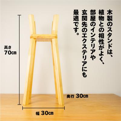 ふるさと納税 下呂市 プラントスタンド(大)(高さ70cm 幅30cm 奥行30cm) 【62-21】 |  | 01
