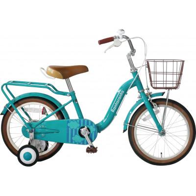 ふるさと納税 四日市市 子供自転車 Rantaranta　16型　 グリーン