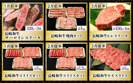 【24回定期便】長崎和牛毎月2回の贅沢すぎるコース　総量約23.76kg 大村市 おおむら夢ファームシュシュ[ACAA105] 和牛 長崎和牛 牛 肉 国産和牛 すき焼き 焼肉 しゃぶしゃぶ ステーキ