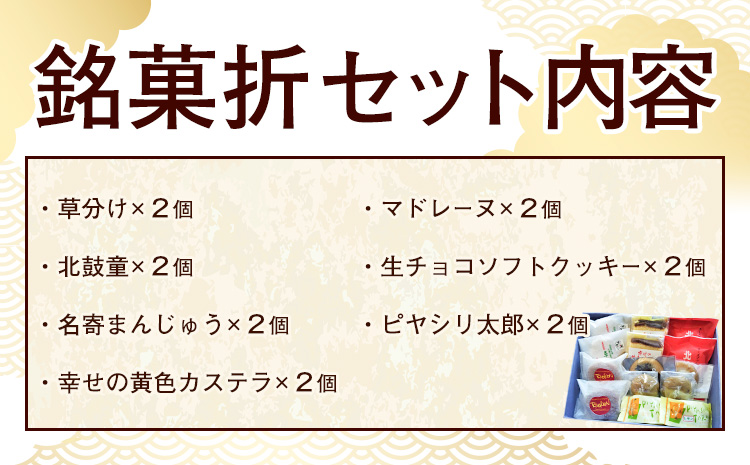 東陽軒 銘菓折セット《30日以内に出荷予定(土日祝除く)》菓子司 東陽軒 北海道 名寄市 和菓子 洋菓子 菓子 草分け 北鼓童 カステラ まんじゅう マドレーヌ クッキー ピヤシリ太郎 詰め合わせ---nayoro_tyk_1_1s---