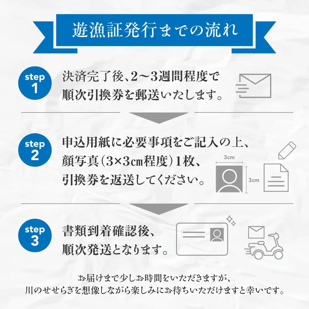【障がい者手帳をお持ちの方　渓流魚（鮎を除く）年間遊漁証引換券（令和８年シーズン用）】 釣り 渓流魚 魚 さかな釣り 魚釣り 年間遊漁証引換券 年券 チケット 引換券 根尾川筋漁業協同組