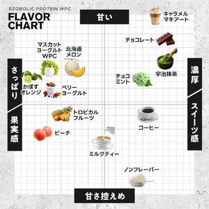 【かぼすオレンジ風味】EZOBOLICプロテイン 1kg プロテイン LG
