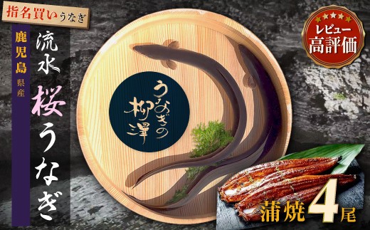 土用丑の日 うなぎの柳澤 うなぎ蒲焼4尾 計680g 鰻 国産うなぎ蒲焼き うな重 ひつまぶし ウナギ 蒲焼 人気 おすすめ 鹿児島県 大崎町
