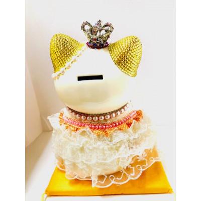 ふるさと納税 中間市 風水ハッピーキャット(3L)プリンセス(イエロー) |  | 03