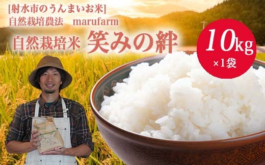 
                  【射水の美味しいお米】【自然栽培農法】自然栽培農家 marufarm 自然栽培米「笑みの絆」10kg｜米 お米 新米 令和8年産米 ブランド米 銘柄米 精米 笑みの絆 こめ お中元 ギフト ご飯 ごはん 5kg 5キロ 10kg 10キロ 人気 ランキング 北陸 富山 送料無料 富山県 射水市 人気米 米10kg 富山米 人気 笑みの絆 笑みの絆10kg 北陸笑みの絆  ※2026年10月～発送
                
