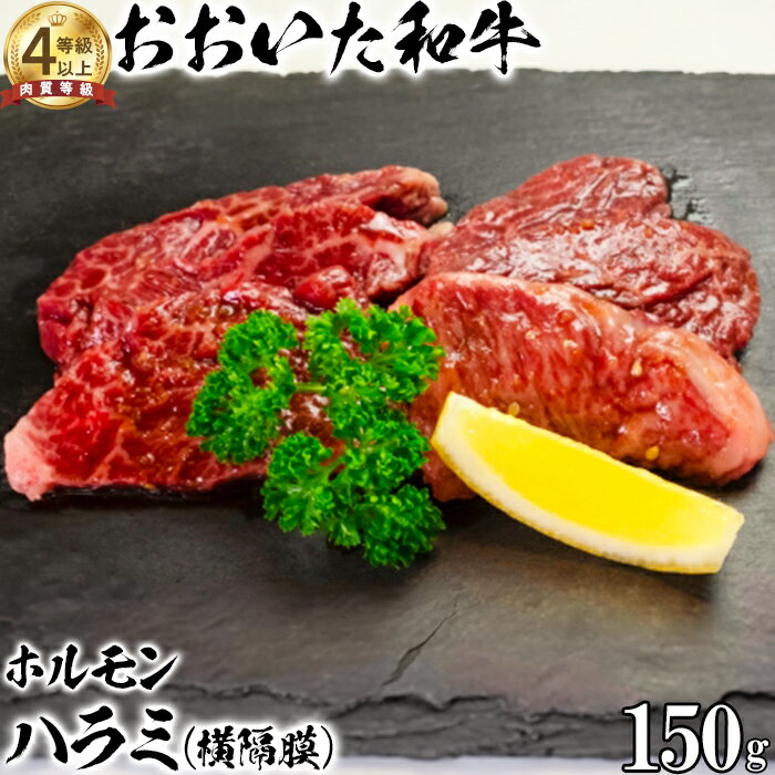 【ふるさと納税】おおいた和牛ホルモン（ハラミ 150g）【ニード牧場】 お楽しみ 豊後牛 牛肉 お肉 人気 国産 ＜129-017_6＞