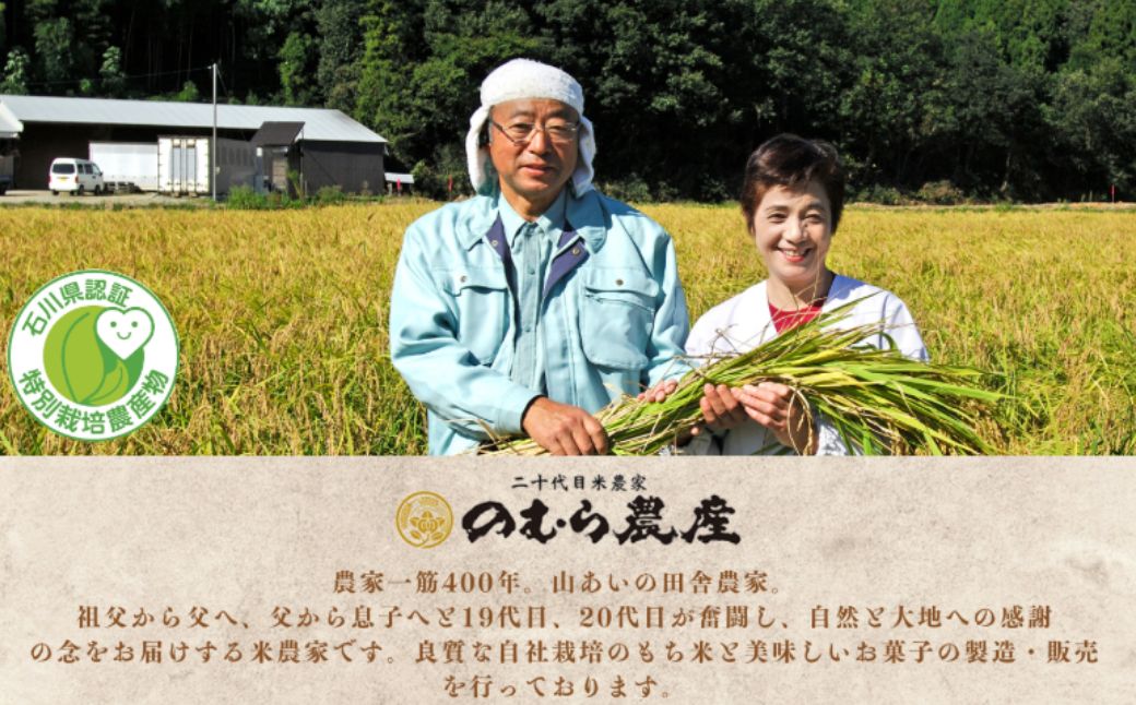 【３ヶ月定期便】特栽つきあかり（玄米10kを精米したて白米発送）令和7年産 | 石川県 小松市【のむら農産】