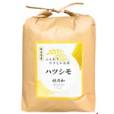 【発送月固定定期便】【先行予約】岐阜県産ハツシモ(精米)10kg【2・3月発送】全2回【配送不可地域：離島】【4073184】