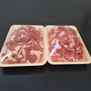 訳あり 牛肉 切り落とし 1kg(500g×2)牛そずり肉【配送不可地域：離島】【1609787】