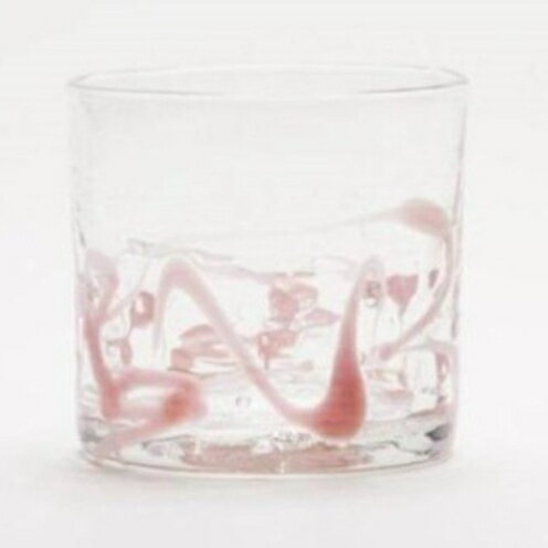 【ふるさと納税】【RYUKYU GLASS WORKS 海風】ポロロカロック（ピンク）
