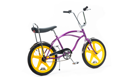 自転車 ビーチクルーザー Volt！ HURRICANE（PURPLE×YELLOW）