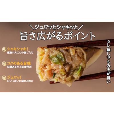 ふるさと納税 鳴門市 徳島れんこん旨みそ餃子 |  | 01