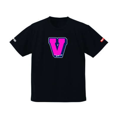 
                  JTTA公認　卓球ユニフォーム＜男女兼用(ドライ):Lサイズ＞アルファベット　V　ブラック【1566793】
                