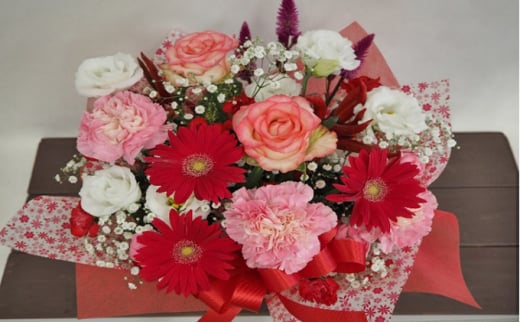 花 アレンジメント ギフト お誕生日 植物 季節 生花 おまかせ アレンジ プレゼント 贈答 贈り物 祝い 母の日 インテリア 立花ガーデン 静岡県 藤枝市 