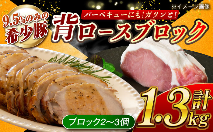 
                  大西海SPF豚 背ロースブロック 計約1.3kg（2〜3個）長崎県/長崎県農協直販 [42ZZAA088] 肉 豚 ぶた ブタ ロース 塊 ブロック 西海市 長崎 九州
                