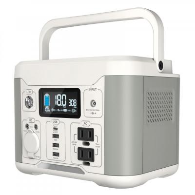 ふるさと納税 川崎市 ポータブル電源　大容量リチウムイオンバッテリー　ホワイトとグレーのツートンカラー