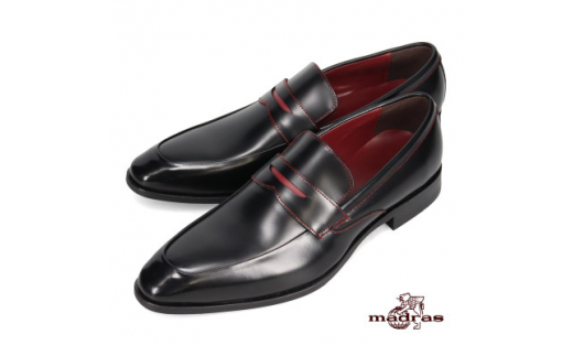 
madras(マドラス)の紳士靴 ブラック 25.0cm M2604A【1394399】
