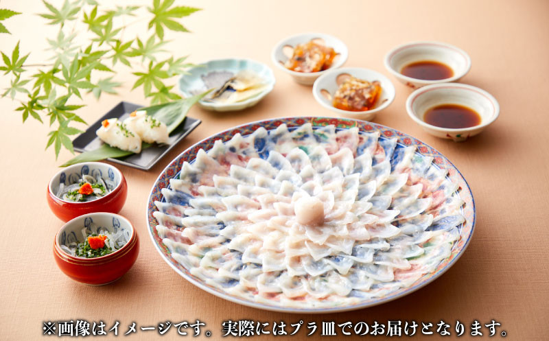 とらふぐ 刺身 セット 4〜5人前 160g 冷蔵 ふぐ ポン酢 もみじ 小ねぎ 付き てっさ 旅館のフグ刺し フグ 河豚 関門ふぐ 高級魚 本場 下関 山口 年末 冬 ギフト 贈答 中元 歳暮 お祝