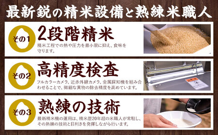 【3ヶ月定期便】熊本ふるさと無洗米 5kg《お申し込みの翌月から出荷》