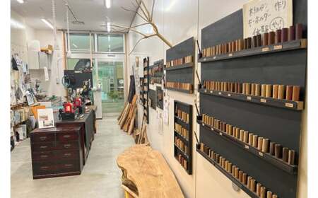 ★工房にお越し頂ける方限定★沖縄天然木の木軸ペン作り体験（ツイスト・ノック式タイプ）(CL005)