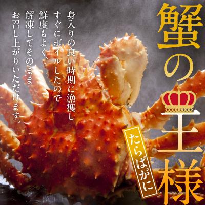 ふるさと納税 函館市 10Lサイズたらばがに脚1.7kg_HD065-002 |  | 01