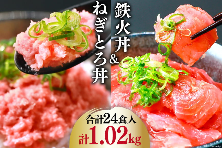 
            【お歳暮】 マグロ ネギトロ ネギトロ丼 45g×12食 鉄火丼 40g×12食 小分け 食べ比べ セット 計24食分 1.02kg [TS-フーズプロダクツ 静岡県 吉田町 22424348] まぐろ 鮪 ねぎとろ ねぎとろ丼 鉄火丼 個包装 冷凍 簡単調理 
          