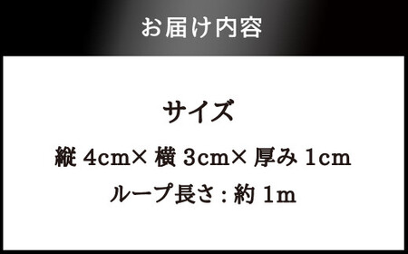 肥後象嵌 ループタイ (菖蒲)