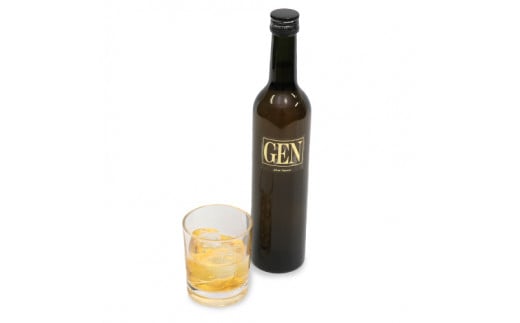 紀州梅酒原酒GEN　500ml （化粧箱入） / お酒 リキュール 和歌山 田辺市 紀州南高梅 南高梅 梅酒 原酒 梅 ロック 水割り プレゼント ギフト お土産 贈答【umy004-1】