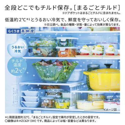 ふるさと納税 栃木市 日立冷蔵庫【標準設置費込み】HZCタイプ 6ドア フレンチドア617L『2026年度モデル』 |  | 03
