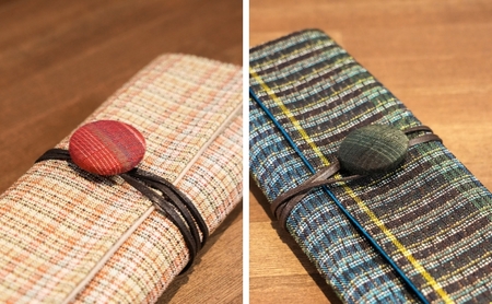 【BEAMS JAPAN監修】「伝統的工芸品」伊那紬 ペンケース 駒ヶ根市 雑貨 文房具 ネイビー系