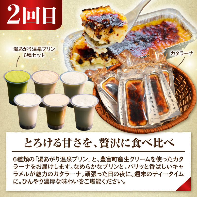 【4か月定期便】とよとみ牛乳を味わい尽くす定期便（ 北海道 豊富町 ミルク 乳製品 スイーツ アイス プリン ジェラート ソフトクリーム バター スコーン カタラーナ 詰め合わせ お取り寄せ 酪農 ）