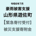 【ふるさと納税】【令和6年7月豪雨被害支援緊急寄附受付】山形県遊佐町災害応援寄附金（返礼品はありません）