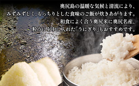 奥尻産米「ふっくりんこ」15kg入り（定期便 全６回） 【 ふるさと納税 人気 おすすめ ランキング ふっくりんこ お米 精米 白米 米 ごはん ご飯 白ご飯 定期便 北海道 奥尻町 送料無料 】 O