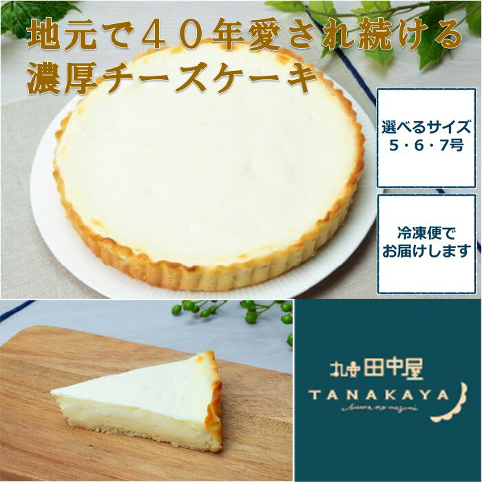 【ふるさと納税】【チーズケーキアントルメ】ベイクドでありながら、中はレアーなチーズケーキアントルメ【全3サイズ(5号/6号/7号)】 / 丸安田中屋 濃厚 チーズケーキ 冷凍 誕生日 スイーツ プレゼント ギフト 洋菓子 菓子 信州 長野県 諏訪 諏訪市 【18-010203】
