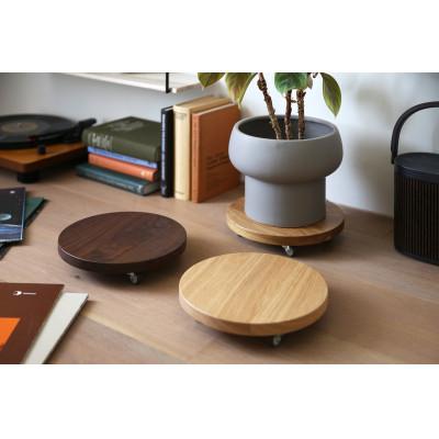 ふるさと納税 筑後市 プランターベース ウォルナット 直径29cm【高野木工】 |  | 02