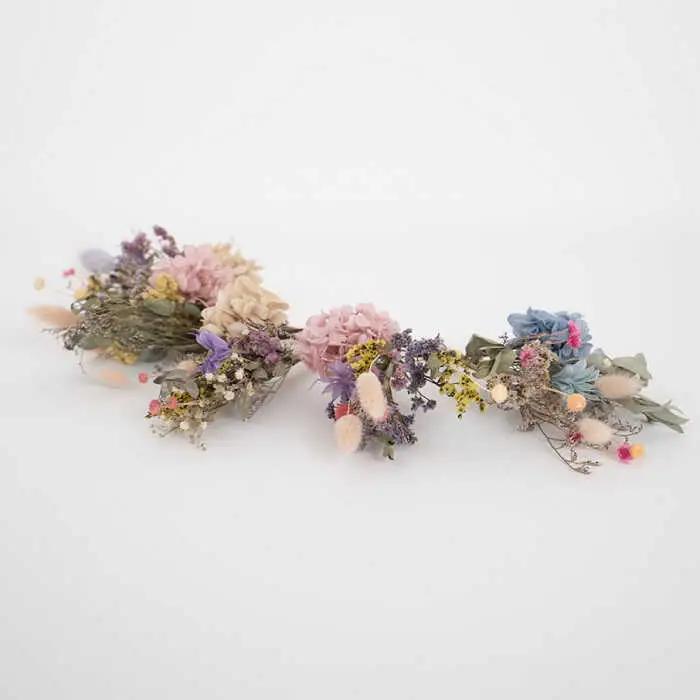 【波佐見焼】iroiro フラワーベース ドライフラワー付き ペールグリーン 【藍染窯】 花瓶 一輪挿し ドライフラワー [JC137]
