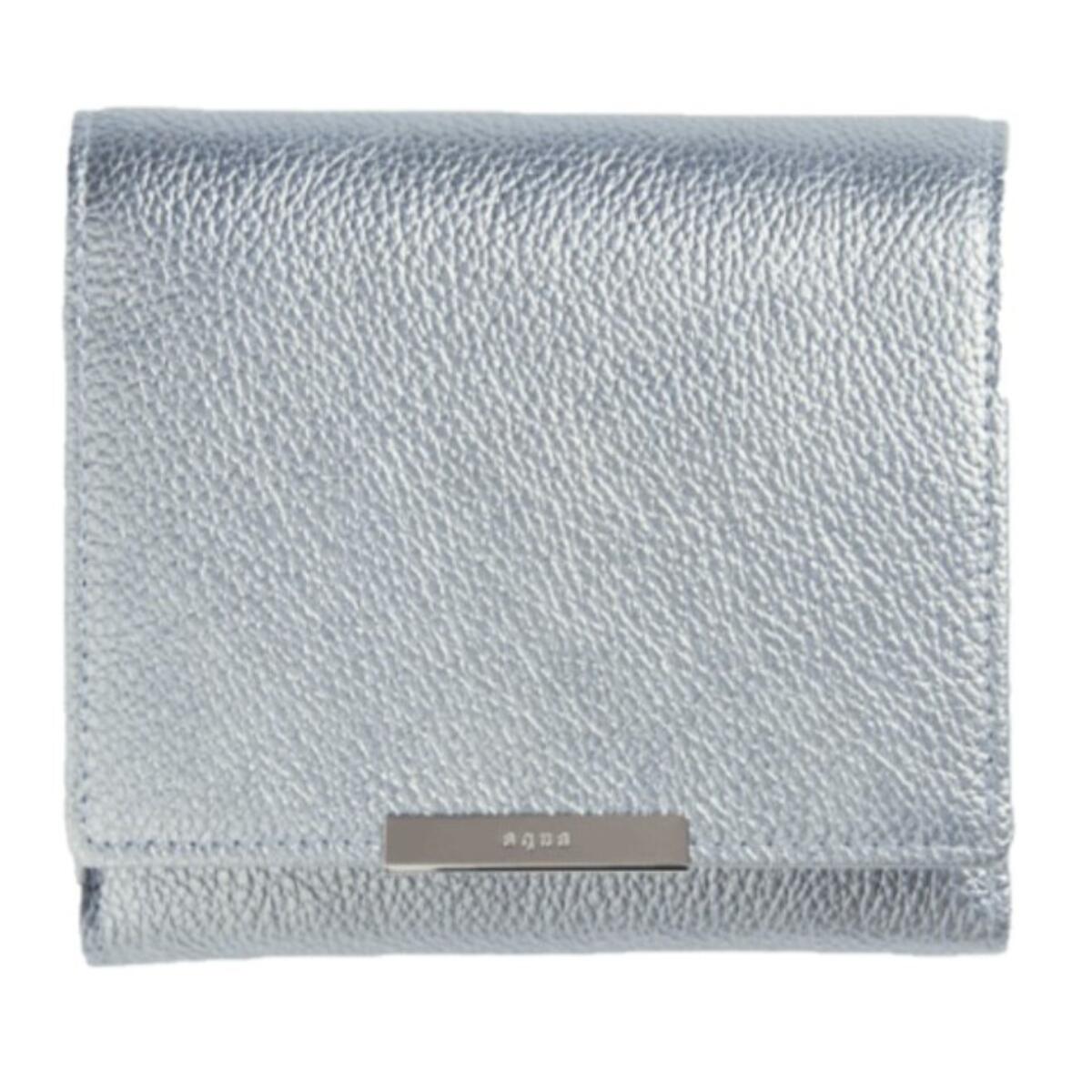 革財布 サファイア・シュリンク マルチパーパス（全3色）(カラー：アイスブルー)