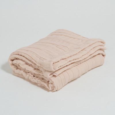 ふるさと納税 忠岡町 8重ガーゼケット　シフォン　軽量タイプ　綿100%　シングルサイズ　ピンク　日本製 |  | 02