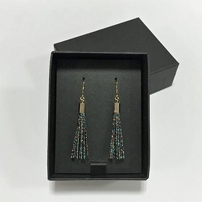 ふるさと納税 観音寺市 水引タッセルピアス(玉虫色) |  | 01