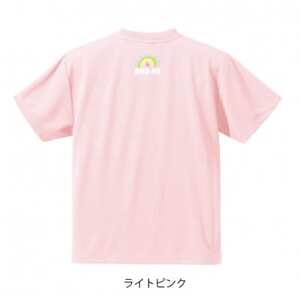 JTTA公認　卓球ユニフォーム【男女兼用(ドライ):140サイズ】ネバーバックダウンB　ライトピンク【1658417】